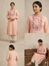 Pure Cotton Handwork Kurtis Collection